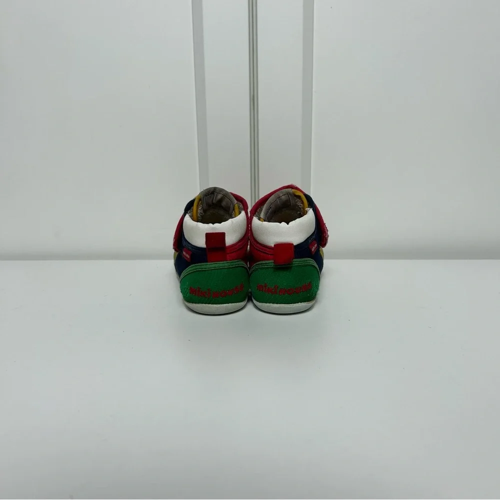 Miki house first shoes red blue yellow